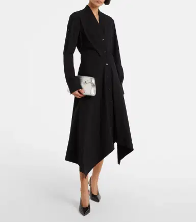 Ferragamo Cotton-blend jersey midi dress | Thumbnail 5 Ferragamo Cotton-blend jersey midi dress | Thumbnail 5