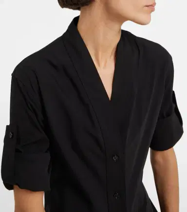 Ferragamo Cotton-blend jersey midi dress | Thumbnail 7 Ferragamo Cotton-blend jersey midi dress | Thumbnail 7