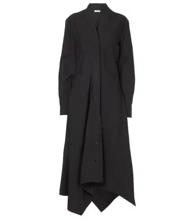 Ferragamo Cotton-blend jersey midi dress | Thumbnail 1 Ferragamo Cotton-blend jersey midi dress | Thumbnail 1