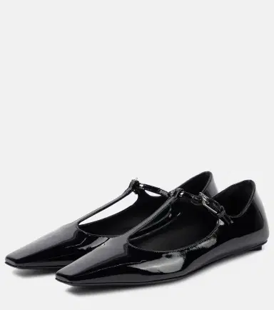The Attico Juno leather ballet flats | Thumbnail 3 The Attico Juno leather ballet flats | Thumbnail 3