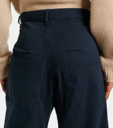 Nili Lotan Shon cotton twill barrel-leg pants | Thumbnail 2 Nili Lotan Shon cotton twill barrel-leg pants | Thumbnail 2