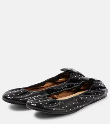 Isabel Marant Belna embellished leather ballet flats | Thumbnail 4 Isabel Marant Belna embellished leather ballet flats | Thumbnail 4