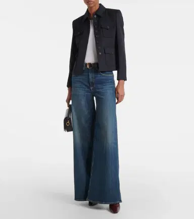Nili Lotan Rolland mid-rise wide-leg jeans | Thumbnail 2 Nili Lotan Rolland mid-rise wide-leg jeans | Thumbnail 2