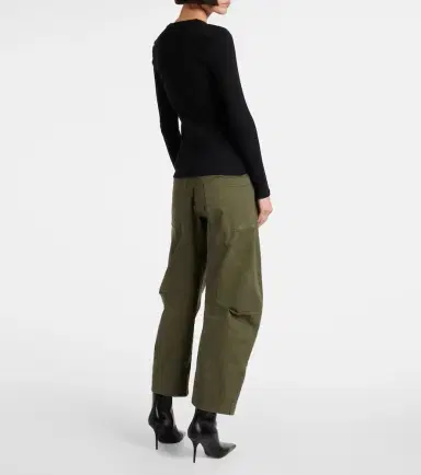 Nili Lotan Emelie cotton jersey T-shirt | Thumbnail 4 Nili Lotan Emelie cotton jersey T-shirt | Thumbnail 4