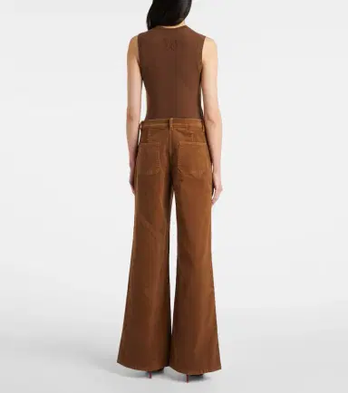 Nili Lotan Florence high-rise corduroy flared pants | Thumbnail 3 Nili Lotan Florence high-rise corduroy flared pants | Thumbnail 3