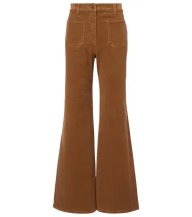 Nili Lotan Florence high-rise corduroy flared pants | Thumbnail 1 Nili Lotan Florence high-rise corduroy flared pants | Thumbnail 1