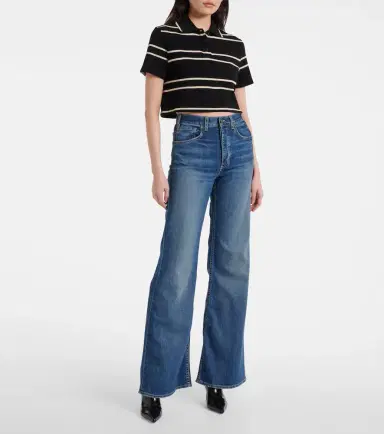 Nili Lotan Terrell high-rise bootcut jeans | Thumbnail 3 Nili Lotan Terrell high-rise bootcut jeans | Thumbnail 3