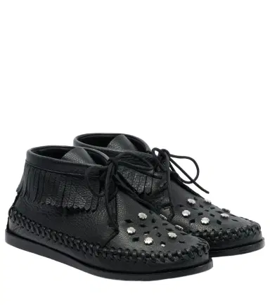 Isabel Marant Erkee leather moccasins | Thumbnail 1 Isabel Marant Erkee leather moccasins | Thumbnail 1