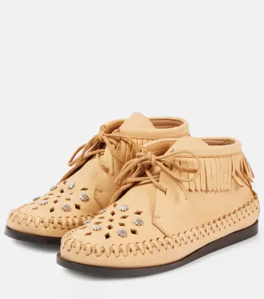 Isabel Marant Felsa leather moccasins | Thumbnail 4 Isabel Marant Felsa leather moccasins | Thumbnail 4