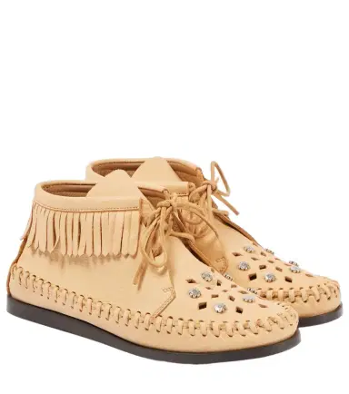 Isabel Marant Felsa leather moccasins | Thumbnail 1 Isabel Marant Felsa leather moccasins | Thumbnail 1