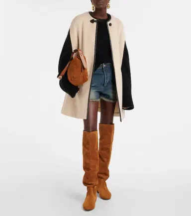 Isabel Marant Solya suede knee-high boots | Thumbnail 2 Isabel Marant Solya suede knee-high boots | Thumbnail 2