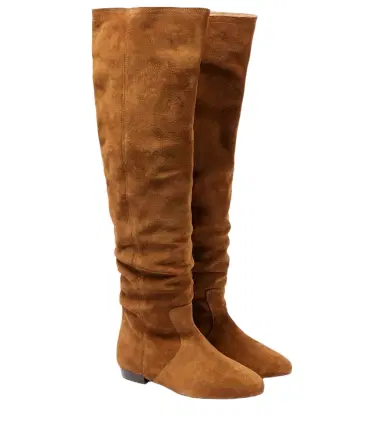 Isabel Marant Solya suede knee-high boots | Thumbnail 1 Isabel Marant Solya suede knee-high boots | Thumbnail 1