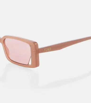Fendi Way rectangular sunglasses | Thumbnail 4 Fendi Way rectangular sunglasses | Thumbnail 4