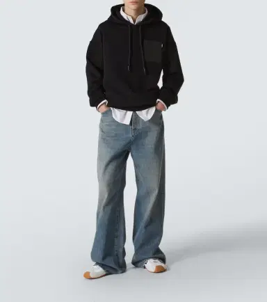 Loewe Anagram cotton jersey hoodie | Thumbnail 2 Loewe Anagram cotton jersey hoodie | Thumbnail 2