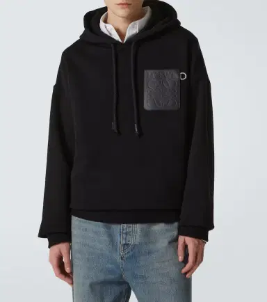 Loewe Anagram cotton jersey hoodie | Thumbnail 3 Loewe Anagram cotton jersey hoodie | Thumbnail 3