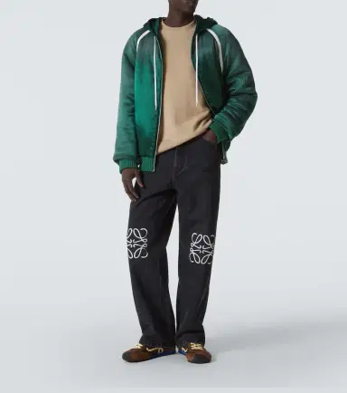 Loewe Satin tracksuit jacket | Thumbnail 2 Loewe Satin tracksuit jacket | Thumbnail 2