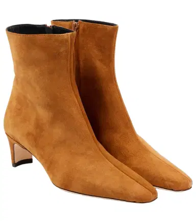 Staud Wally 55 suede ankle boots | Thumbnail 1 Staud Wally 55 suede ankle boots | Thumbnail 1