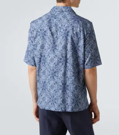 Brunello Cucinelli Printed cotton shirt | Thumbnail 5 Brunello Cucinelli Printed cotton shirt | Thumbnail 5