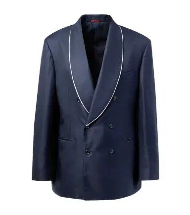 Brunello Cucinelli Silk tuxedo jacket | Thumbnail 1 Brunello Cucinelli Silk tuxedo jacket | Thumbnail 1
