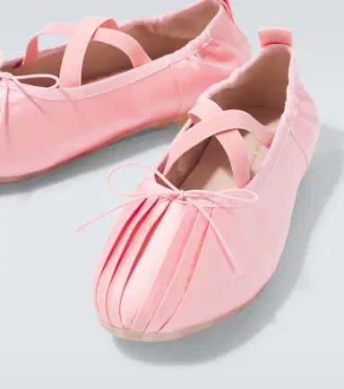 Simone Rocha Ballerina Grip pleated ballet flats | Thumbnail 4 Simone Rocha Ballerina Grip pleated ballet flats | Thumbnail 4