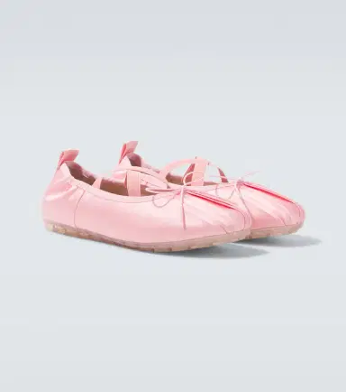 Simone Rocha Ballerina Grip pleated ballet flats | Thumbnail 6 Simone Rocha Ballerina Grip pleated ballet flats | Thumbnail 6