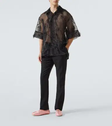 Simone Rocha Ballerina Grip pleated ballet flats | Thumbnail 7 Simone Rocha Ballerina Grip pleated ballet flats | Thumbnail 7