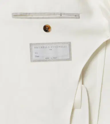 Brunello Cucinelli Single-breasted linen blazer | Thumbnail 2 Brunello Cucinelli Single-breasted linen blazer | Thumbnail 2
