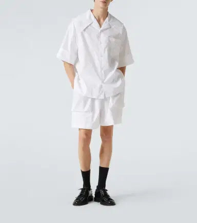 Simone Rocha Embroidered cotton shirt | Thumbnail 4 Simone Rocha Embroidered cotton shirt | Thumbnail 4