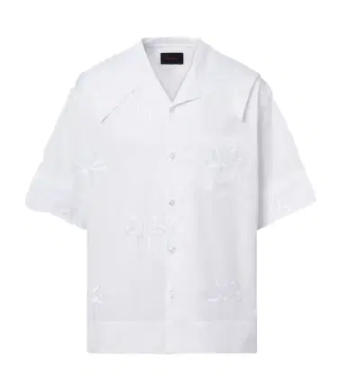 Simone Rocha Embroidered cotton shirt | Thumbnail 1 Simone Rocha Embroidered cotton shirt | Thumbnail 1