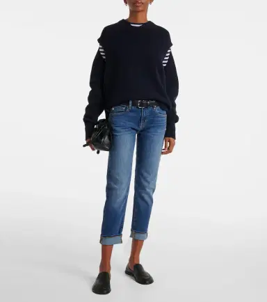 AG Jeans Ex Boyfriend cropped skinny jeans | Thumbnail 4 AG Jeans Ex Boyfriend cropped skinny jeans | Thumbnail 4