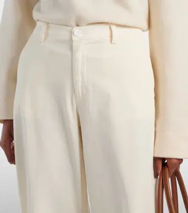 AG Jeans Caden cotton-blend twill wide-leg pants | Thumbnail 3 AG Jeans Caden cotton-blend twill wide-leg pants | Thumbnail 3