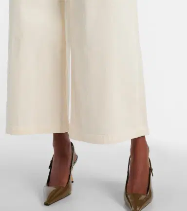 AG Jeans Caden cotton-blend twill wide-leg pants | Thumbnail 5 AG Jeans Caden cotton-blend twill wide-leg pants | Thumbnail 5