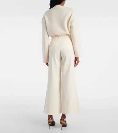 AG Jeans Caden cotton-blend twill wide-leg pants | Thumbnail 6 AG Jeans Caden cotton-blend twill wide-leg pants | Thumbnail 6