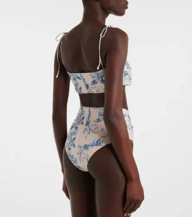 Agua by Agua Bendita Primavera floral bikini top | Thumbnail 4 Agua by Agua Bendita Primavera floral bikini top | Thumbnail 4