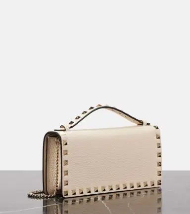 Valentino Garavani Rockstud leather wallet on chain | Thumbnail 4 Valentino Garavani Rockstud leather wallet on chain | Thumbnail 4