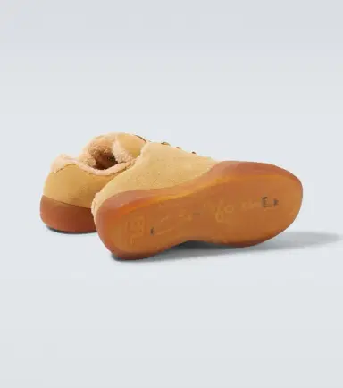 ERL Sand Vamp shearling-lined suede sneakers | Thumbnail 4 ERL Sand Vamp shearling-lined suede sneakers | Thumbnail 4