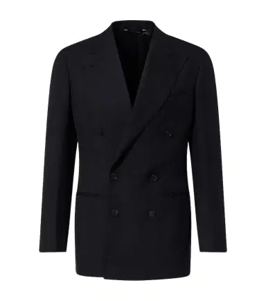 Saman Amel Double-breasted silk blazer | Thumbnail 1 Saman Amel Double-breasted silk blazer | Thumbnail 1