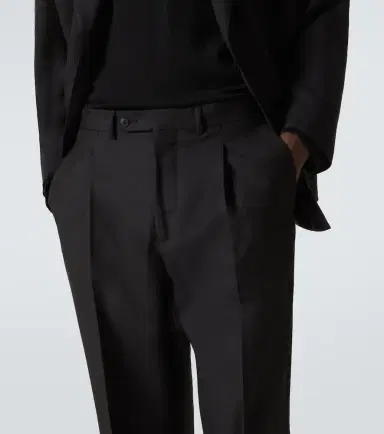 Saman Amel Amo wool straight-leg pants | Thumbnail 3 Saman Amel Amo wool straight-leg pants | Thumbnail 3