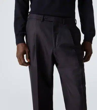 Saman Amel Amo wool twill straight-leg pants | Thumbnail 4 Saman Amel Amo wool twill straight-leg pants | Thumbnail 4