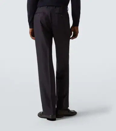 Saman Amel Amo wool twill straight-leg pants | Thumbnail 5 Saman Amel Amo wool twill straight-leg pants | Thumbnail 5