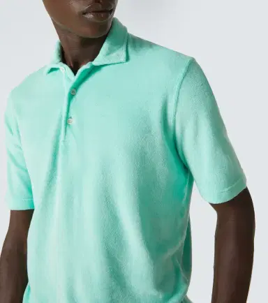 FEDELI Cotton terry polo shirt | Thumbnail 3 FEDELI Cotton terry polo shirt | Thumbnail 3