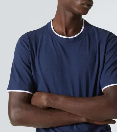FEDELI Cotton T-shirt | Thumbnail 5 FEDELI Cotton T-shirt | Thumbnail 5