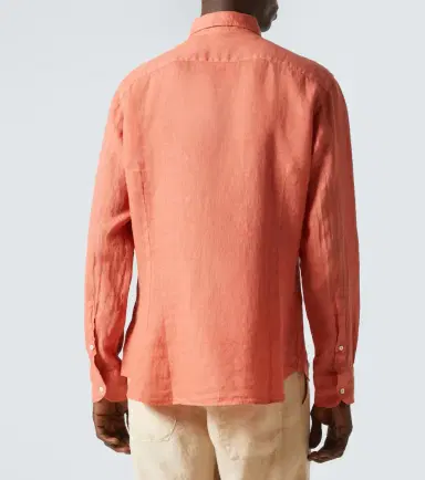 FEDELI Linen Oxford shirt | Thumbnail 3 FEDELI Linen Oxford shirt | Thumbnail 3