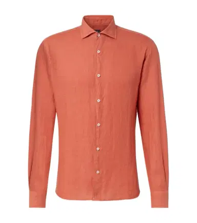 FEDELI Linen Oxford shirt | Thumbnail 1 FEDELI Linen Oxford shirt | Thumbnail 1
