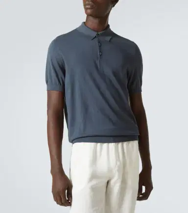 Fedeli Cotton polo shirt | Thumbnail 2 Fedeli Cotton polo shirt | Thumbnail 2