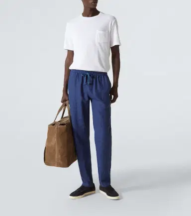 Fedeli Linen straight pants | Thumbnail 2 Fedeli Linen straight pants | Thumbnail 2