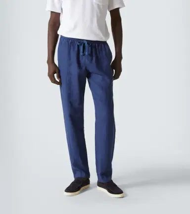Fedeli Linen straight pants | Thumbnail 3 Fedeli Linen straight pants | Thumbnail 3