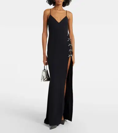 Elie Saab Embellished bow-detail cady gown | Thumbnail 2 Elie Saab Embellished bow-detail cady gown | Thumbnail 2