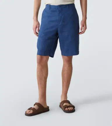 Fedeli Ajaccio linen Bermuda shorts | Thumbnail 5 Fedeli Ajaccio linen Bermuda shorts | Thumbnail 5