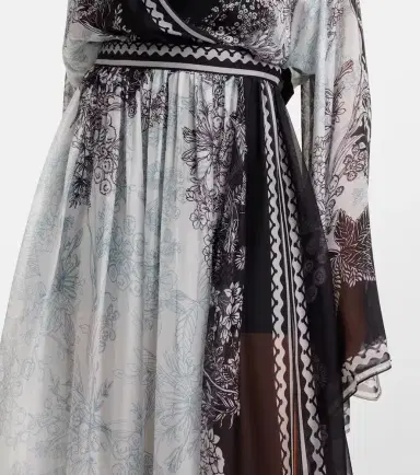 Elie Saab Printed silk chiffon maxi skirt | Thumbnail 2 Elie Saab Printed silk chiffon maxi skirt | Thumbnail 2